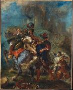 Eugene Delacroix, Abduction of Rebecca